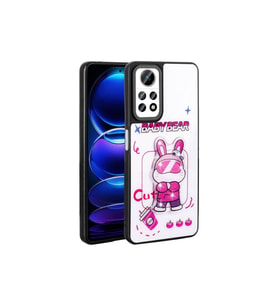 Xiaomi Redmi Note 12 Pro 4G Uyumlu Kılıf Parlayan Kabartmalı İkonik Figürlü Zore Amas Silikon Kapak