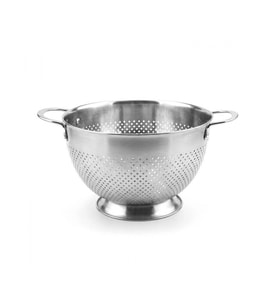 Mien Büyük Boy Paslanmaz Çelik Süzgeç 26 cm (Gri)