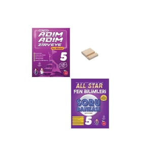 5. Sınıf Adım Adım Zirveye ve All Star Fen Bilimleri Soru Bankası