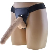 Pretty Love Ten Dokusunda Penis 24 CM Belden Bağlamalı Strapon