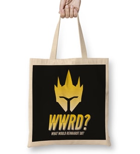 What Would Reinhardt Do Overwatch Bez Çanta Uzun Saplı