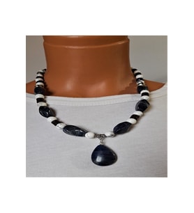 Lapis Havlit Kolye (Çok Renkli)