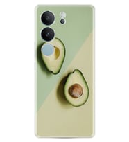 Vivo V29 Kılıf Desenli Silikon Avokadolar 1364