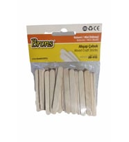 Naturel Mini Dökme Ahşap Çubuk 6 Cm 1 Paket