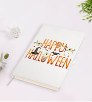 BK Gift Happy Halloween Tasarımlı Beyaz Defter-4