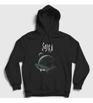 Presmono Unisex Siyah Mars To Sirius V2 Gojira Kapüşonlu Sweatshirt 53296tt