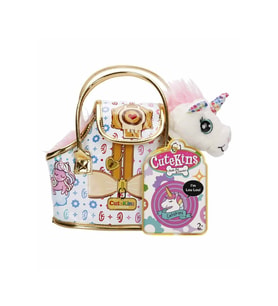 Taşıma Çantalı Peluş Unicorn Satın Al, Çocuğunu Mutlu Et! (Beyaz)