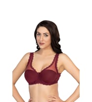 BORDO MI Emay 172 D PEDLİ DANTELLİ BALENLİ MİNİMAZER