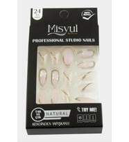 Misyul Taşlı Takma Tırnak 24 Adet