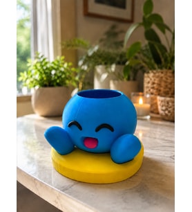 Oddish Pokemon Figürlü Saksı