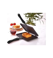 Tospik Maxi Granit Döküm Ocak Üstü Tost Makinesi (Açık Gri - Siyah)