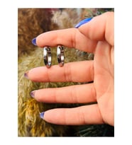 GÜMÜŞ RENK ÇELİK HALKA KÜPE 3 MM ACR8017