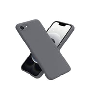 Iphone 16E Kılıf First Silikon - Gri