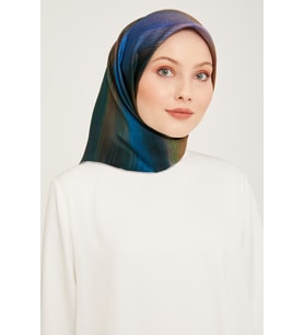 Armine Nostalji Serisi Sura İpek Eşarp 9017DS-35 (Çok Renkli)