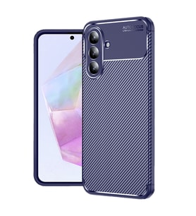 Samsung Galaxy A36 Uyumlu Kılıf Zore Negro Silikon Kapak (Lacivert)