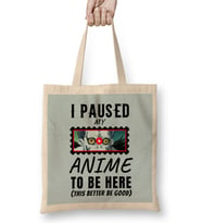 Sarcasm Funny Anime And Manga Otaku Lover Gift Bez Çanta Uzun Saplı