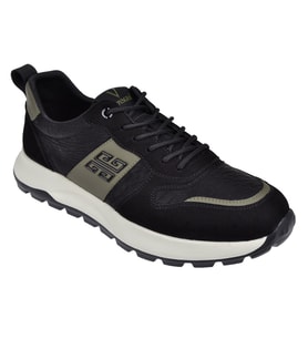 Voyager Hafif Tabanlı Erkek Spor Ayakkabı Sneaker VOY-435 SİYAH