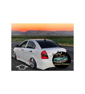 HYUNDAİ ACCENT ERA GTM MARŞPİYEL SAĞ SOL TAKIM FİBERGLASS BOYASIZ