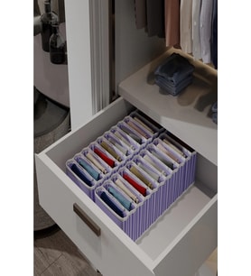 11 Bölmeli Dolap ve Çekmece Içi Düzenleyici Akordiyon Organizer M-00500 (3 Adet) 00517