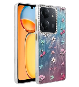 Redmi 13C Kılıf Blade Aynalı Desenli Kapak - Desen 4