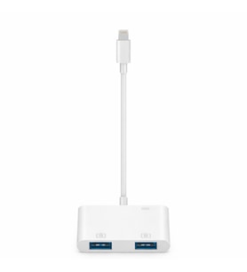 ZR540 2 Usb 1 Lightning Camera Adapter