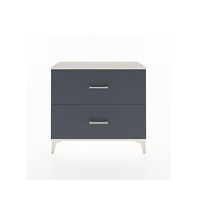 Arges Şifonyer 2 Çekmeceli 88x30x80 Aytaşı-Antrasit