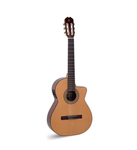 Admira ADM0510ECF JUANITA-ECF Elektro Klasik Gitar  Sahne Performansı İçin Aktif Preamp Parlak Ton