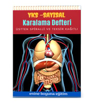 Spiralli Karalama Defteri – YKS – Sayısal (Teksir Kağıtlı)