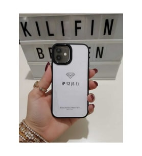 İphone 12 / 12 Pro Renkli Kenar Kılıf Modeli