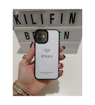 İphone 12 / 12 Pro Renkli Kenar Kılıf Modeli