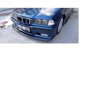 bmw e36 ön tampon eki lip -  PLASTİK - PARLAK SİYAH