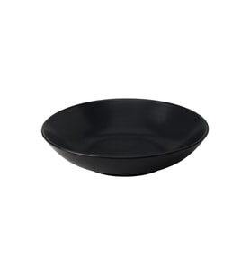 Çukur Tabak, Mat Koyu Gri, 23 cm