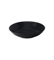 Çukur Tabak, Mat Koyu Gri, 23 cm