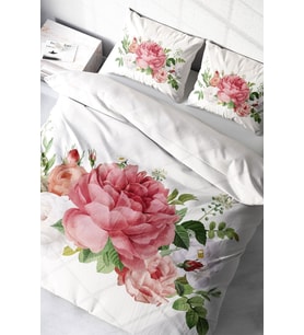 Nevresim Takımı %100 Doğal Pamuk Çift Kişilik 3d Digital New Floral