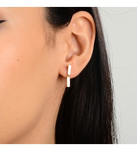 14 Ayar Sallantılı Altın Küpe 1,97 gr