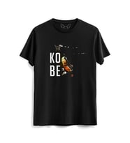 Kobe Bryant Baskılı Çocuk Siyah Tshirt 