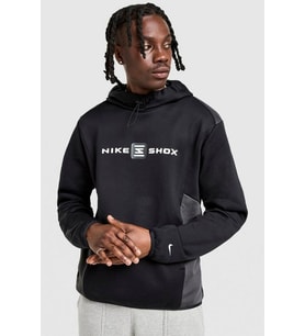 Nike Shox Overhead Hoodie Kapüşonlu Erkek Sweatshirt Siyah