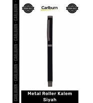 Özel Üretim Lüks Promosyon Kurumsal Ofis Hediyelik Şık Tasarım Kaliteli Metal Roller Kalem Siyah