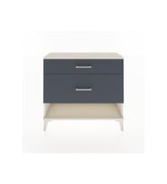 Arges Şifonyer 2 Çekmeceli 88x30x80 Aytaşı-Antrasit