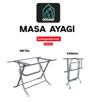 Metal Masa Ayagı 80*140 Katlanır Ayak