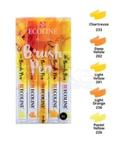 Talens Ecoline Brush Pen 5li Set Sarı Tonlar