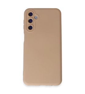 Samsung Galaxy M14 5g Kılıf Nano İçi Kadife Silikon - Pudra