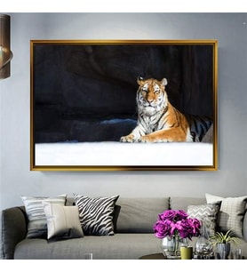 Altın Çerçeveli dekoratif tablo l778 (Gold)