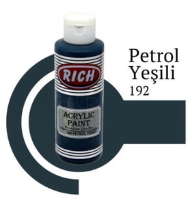 Rich Master Akrilik Boya 120 cc. 192 Petrol 