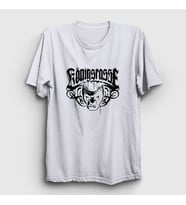 Presmono Unisex Beyaz Logo Koenigsrasse Königsrasse T-Shirt 478114tt (Beyaz)