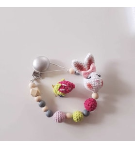 Sevimli Tavşan ve Çıngırak Amigurumi Takım Seti