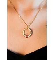 MİNELİ KOLYE 22 AYAR A064343