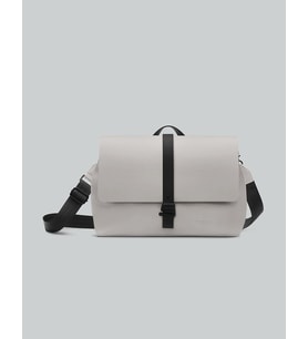 Gaston Luga Splash Crossbody Large 14" Çanta - Gri