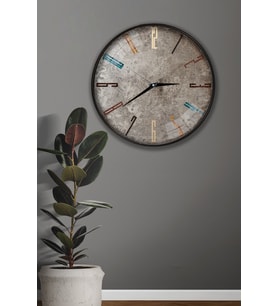 Stone Duvar Saati - 29 cm
