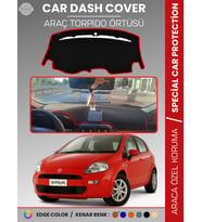FIAT PUNTO GRANDE (2005-2018) Torpido Örtüsü Torpido Koruma Tam Uyum Kaymaz Kolay Montaj